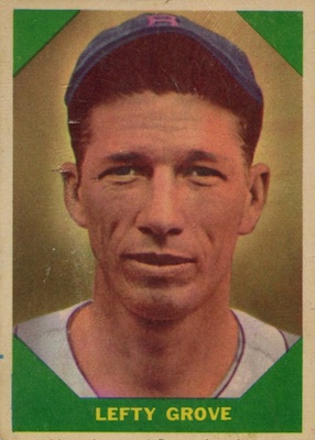 1960 Fleer Baseball Lefty Grove Pepper Martin 80