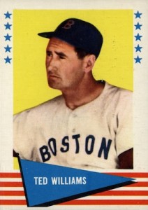 1961 Fleer Baseball Ted Williams