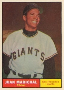 1962 Topps #505 Juan Marichal SF Giants Semi-High Number