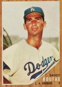 SANDY KOUFAX 2022 Select #259 DIAMOND LEVEL DODGERS (HOF HALL OF FAME)