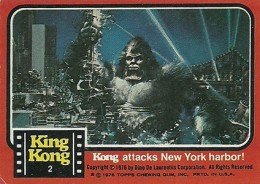 1976 Topps King Kong Trading Cards Checklist Info More