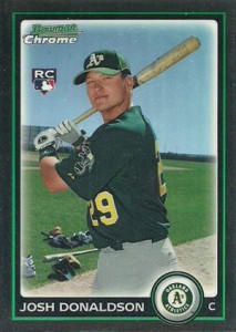 Josh Donaldson Oakland Athletics 2010 Topps Update # US172 Rookie Card