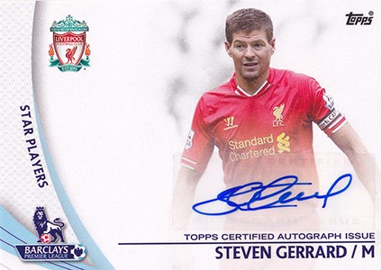 Top Steven Gerrard Football Football, Soccer Cards