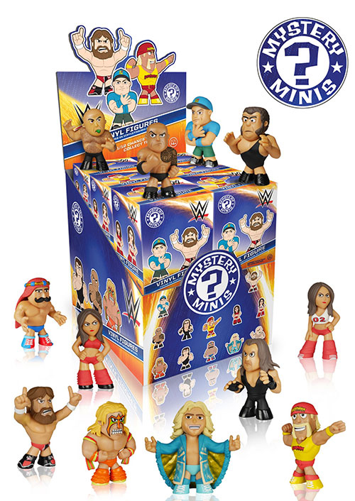 wwe vinyl figures mystery minis