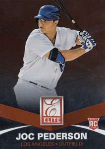 2015 Donruss Preferred Bronze Joc Pederson Rookie Los Angeles Dodgers #8  MLB