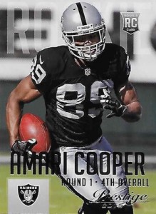 Amari Cooper RC 2015 Topps Chrome PULSAR REFRACTOR Rookie BGGC10!Raiders WR  RC