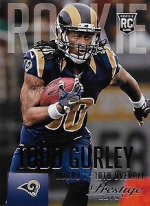 Todd Gurley 2015 BLACK GOLD MOTHERLOAD RC JSY #D /199 ST LOUIS RAMS!