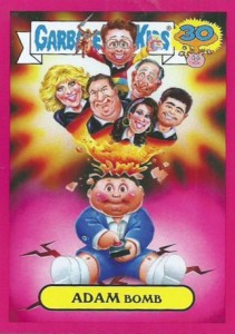 Creator of TV's The Goldbergs Gets Own Garbage Pail Kids Card, Autograph 2