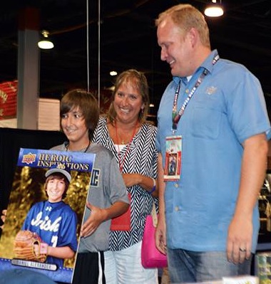 Upper Deck Baseball Card Issued for Daniel Alexander to Help His Battle Against Cancer 2