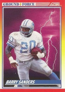 : 1990 Score Football #627 Mark Carrier RC Rookie