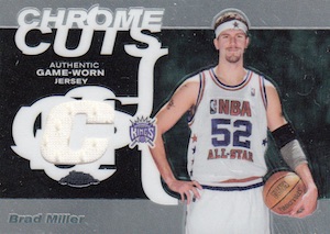 2003-04 Topps Chrome Basketball Chrome Cuts Relic