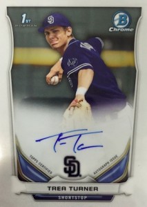 Top Trea Turner Prospect Cards