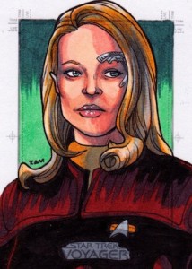 2015 Rittenhouse Star Trek Voyager: Heroes and Villains Trading Cards 29