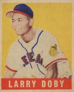 LARRY DOBY Novelty Rookie RP Card 233 Indians Rc 1949 B Free 