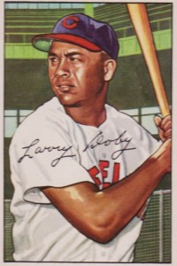 LARRY DOBY Novelty Rookie RP Card 233 Indians Rc 1949 B Free 