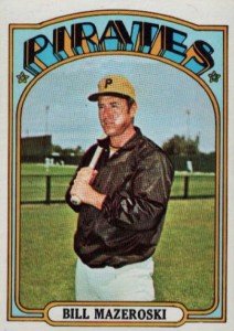 Top 10 Bill Mazeroski Baseball Cards 2