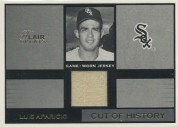 1960 Leaf Baseball (Baseball) Card# 1 luis aparicio of the Chicago White  Sox VG Condition at 's Sports Collectibles Store