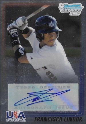 Francisco Lindor Rookie Cards Checklist, Top Prospects List