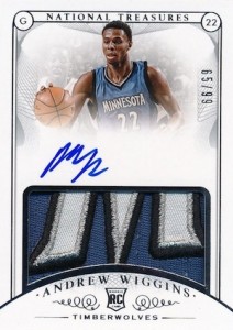 Andrew Wiggins Rookie Card Checklist and Gallery with Buying Guide