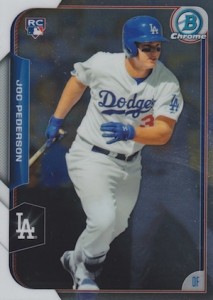 2015 Topps #192 Joc Pederson ROOKIE VARIATION Card MINT LA Dodgers