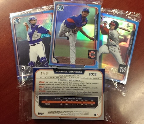 2015 Bowman Chrome Twitter-Exclusive Refractor Packs Are Back! 1