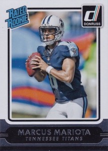 Marcus Mariota Titans/Raiders 4 Card Lot ( 1 Jersey Patch Card)