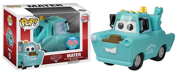 2015 Funko NYCC Pop! Disney Cars Mint Condition Mater