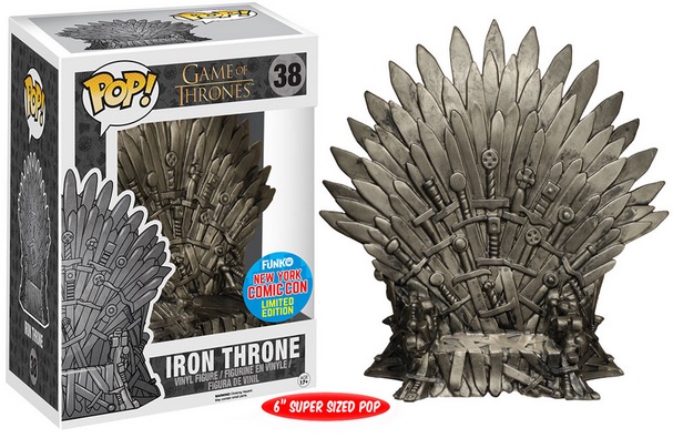 2015 Funko NYCC Pop! TV Game of Thrones Iron Throne