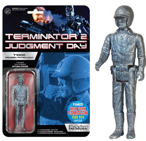 2015 Funko NYCC ReAction Terminator 2 - T1000 Frozen Patrolman