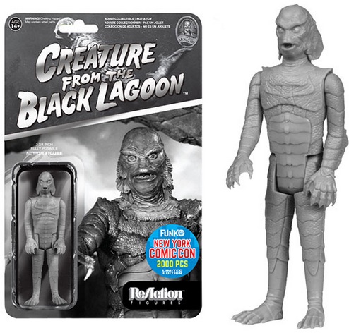 2015 Funko NYCC ReAction Universal Monsters Black & White Creature from the Black Lagoon