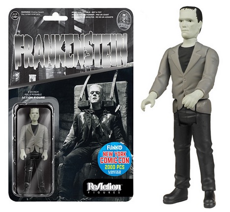 2015 Funko NYCC ReAction Universal Monsters Black & White Frankenstein