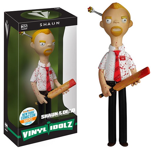 2015 Funko NYCC Vinyl Idolz Shaun of the Dead Bloody Shaun