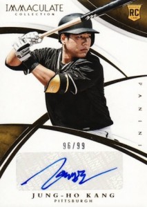 JUNG HO KANG SIGNED #27 PITTSBURGH PIRATES JERSEY w/ JSA WITNESS