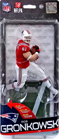 McFarlane NFL Series 36 ROB GRONKOWSKI 6 inch Figure - New England Patriots  at 's Sports Collectibles Store