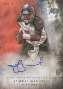 2015 Topps Inception Jameis Winston Rookie Autograph Orange