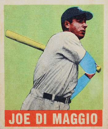 Top Vintage Joe DiMaggio Cards, Best & Most Valuable Card List