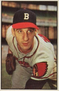 Warren Spahn signed 1988 Pacific Baseball Legends Card #109 Boston