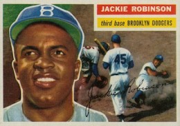 1955-1957 Brooklyn Dodgers Picture Pack Jackie Robinson (Portrait