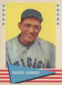 Top 10 Rogers Hornsby Baseball Cards, Rookie, Vintage