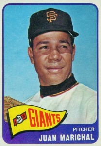 Juan Marichal Signed 1961 Topps #417 Giants Rookie Card Beckett Auto Grade  10