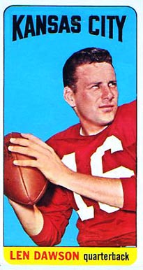 1968 Topps # 171 Len Dawson Kansas City Chiefs (Football Card) Dean's Cards  5 - EX Chiefs at 's Sports Collectibles Store