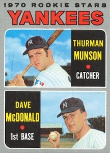 1972 Topps #442 Thurman Munson In Action Yankees 7.5 - NM+ B72T 08