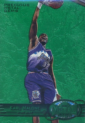 1997-98 Karl Malone Game Worn Utah Jazz Jersey. Basketball