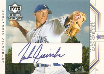 ZACK GREINKE 10 count lot Kansas City Royals 2004 Topps Future Stars  ROOKIE