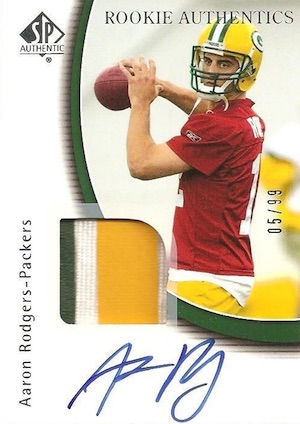 Aaron Rodgers Rookie Card Checklist, Autographed Memorabilia Guide