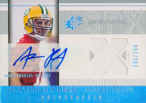 Aaron Rodgers Rookie Card Checklist, Autographed Memorabilia Guide