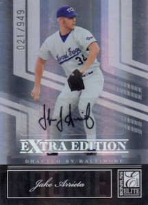 Jake Arrieta Beckett JSA Signed 2006-07 USA Baseball Rookie Autograph