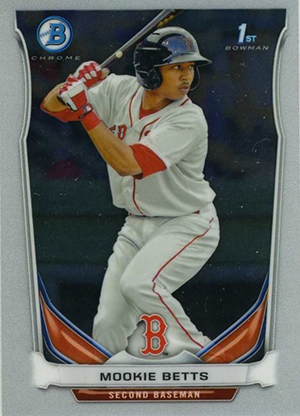  2014 Bowman Sterling Baseball #BSRA-MB Mookie Betts Certified  Autograph Rookie Card : Collectibles & Fine Art