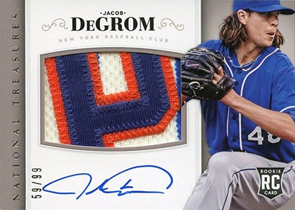 Jacob deGrom Rookie Cards Checklist, Top Prospects, RC Guide, Gallery