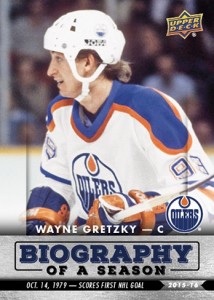 2015-16 Upper Deck Biography of a Season Hockey Info